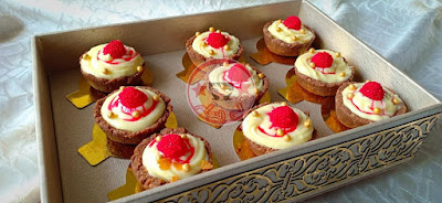 ميني طارت بدون فرن وبدون عجين