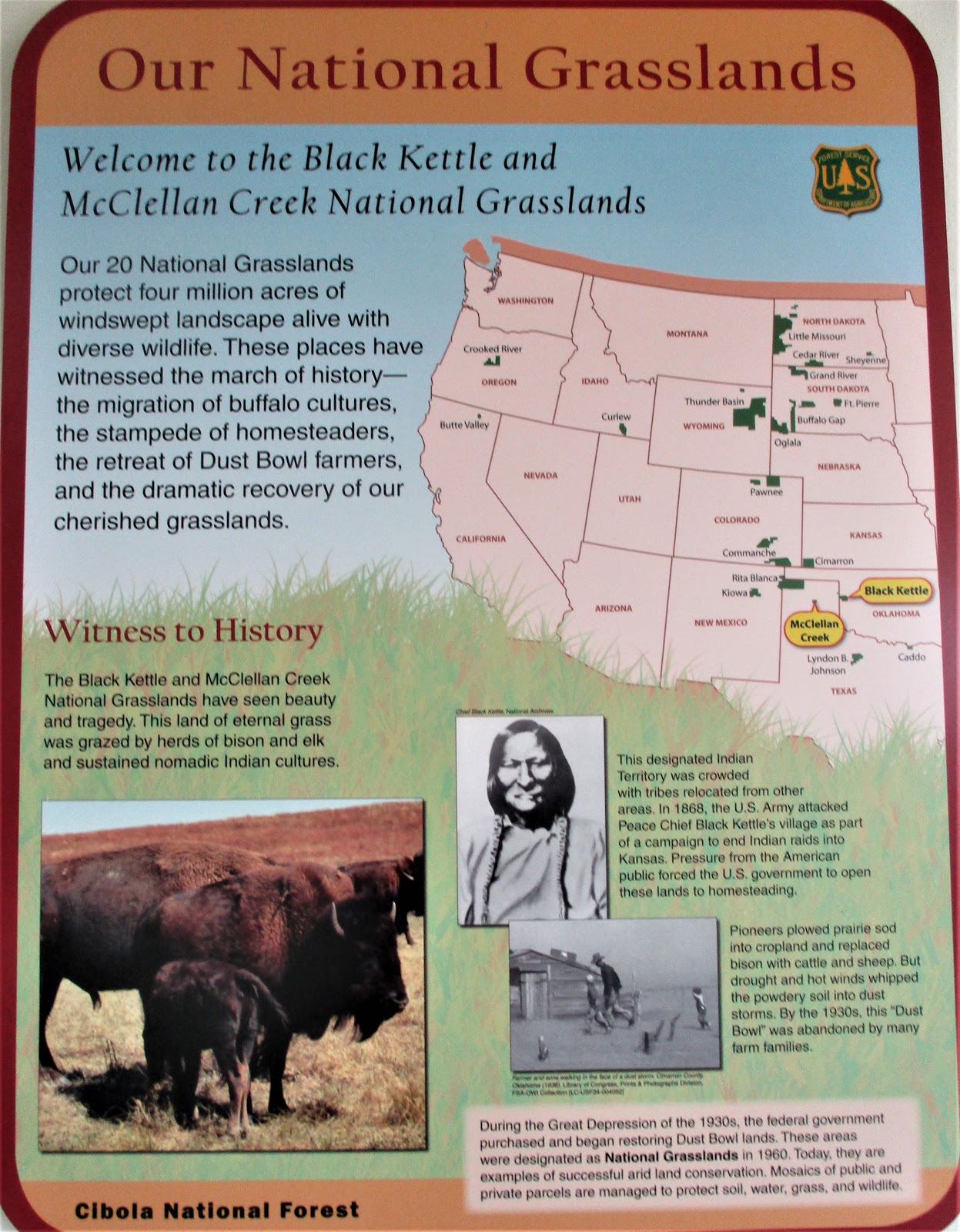 A State at a Time Oklahoma Day 24 Washita Battlefield/Black Kettle