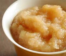 Cara memasak bubur susu saus apel untuk bayi Cara memasak bubur susu saus apel, tips memasak bubur susu saus apel untuk bayi