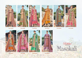 Belliza Designer Masakli Winter Pashmina Collection