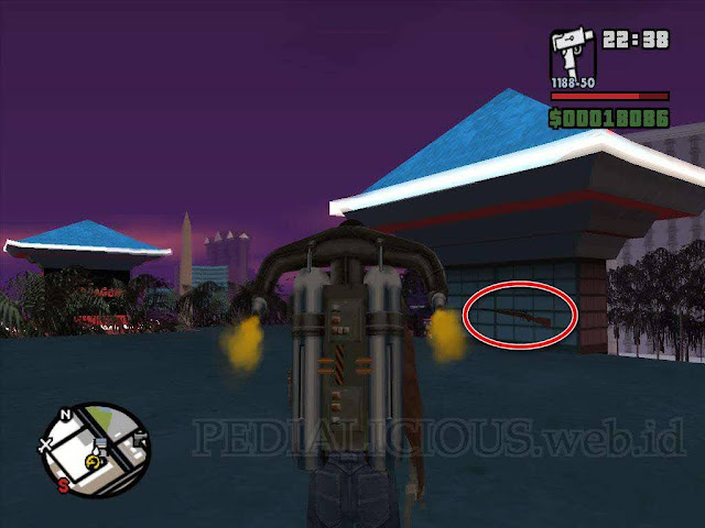 Lokasi Senjata Sniper Rifle The Four Dragons Casino, Las Venturas GTA SA