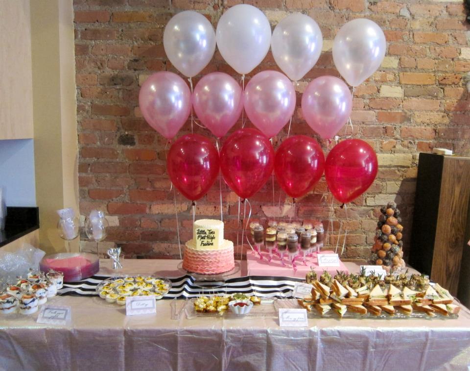 rivernorthLove: Fashion Show Themed Baby Shower