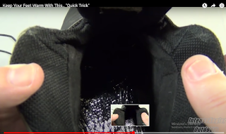 Ayakkabı tabanınıza bunu koyun tüm kış sıcak ayakla dolaşın