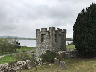 Watch Tower at entrance to Kirkgate Cemetery, Kinross with Loch Leven in the background.  Photograph by Kevin Nosferatu for The Skulferatu Project.