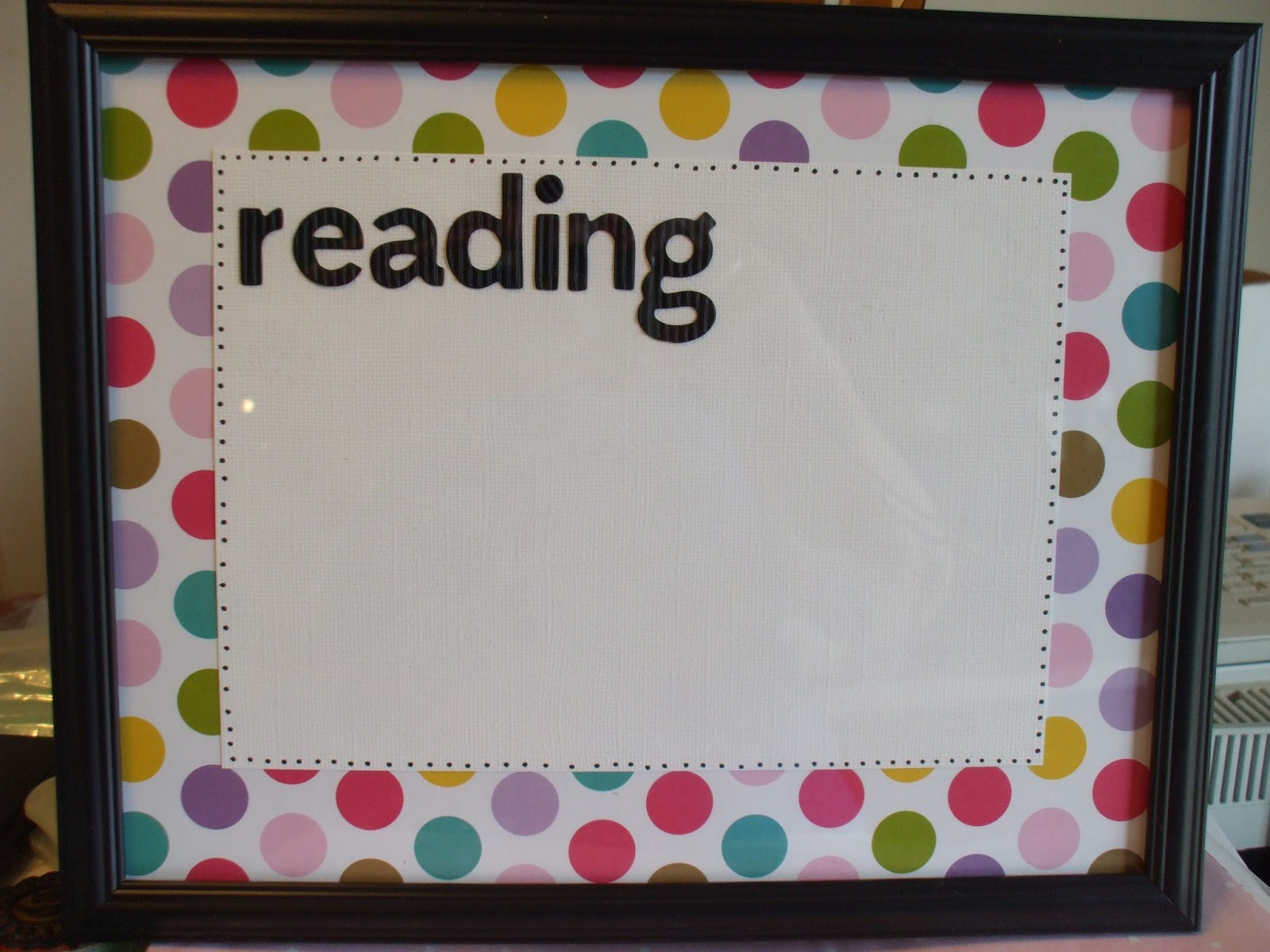 to First Grade Room 5 DIY Learning Target Frames