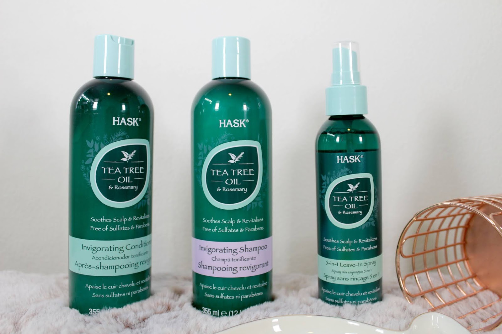 Review: Hask Hair Tea Tree Oil and Rosemary Shampoo and Conditioner