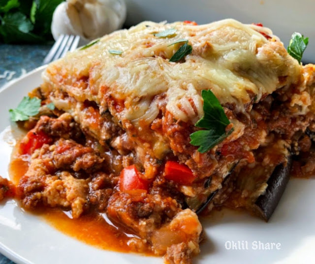 Low Carb Eggplant Lasagna