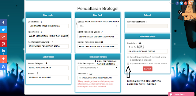 Cara Mendaftar Togel Online Terpercaya