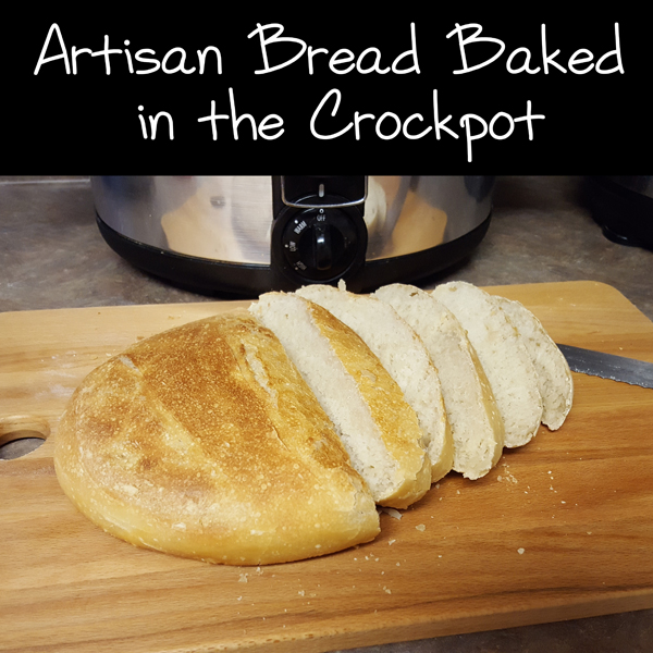 Sweet T Verbena Artisan Bread Baked in the Crockpot