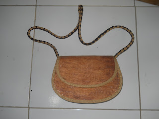 Tas Kulit Kayu Lantung Oval, Tas Kulit Kayu Lantung, tas kulit kayu, souvenir panitia, souvenir elegan