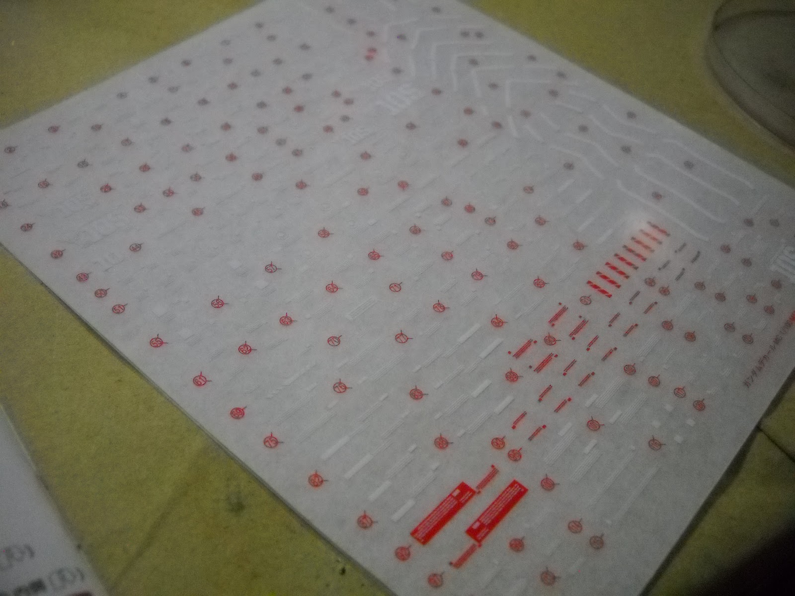 S S G U N P L A gundam guides different types of gundam decals and