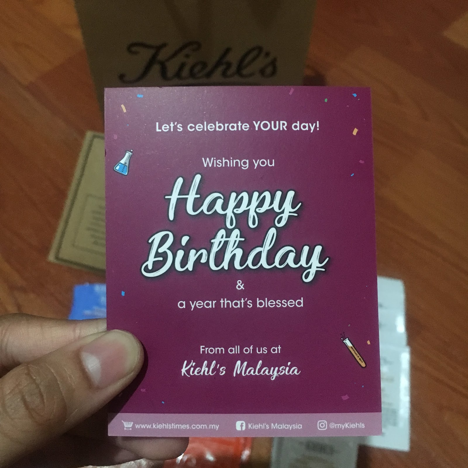 What to redeem for birthday month in Malaysia. Syafiqah