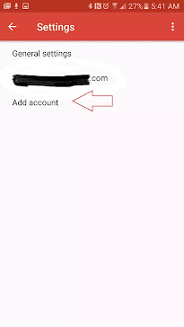Gmail Add Account