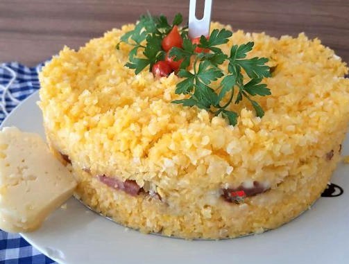 Couscous full of pepperoni