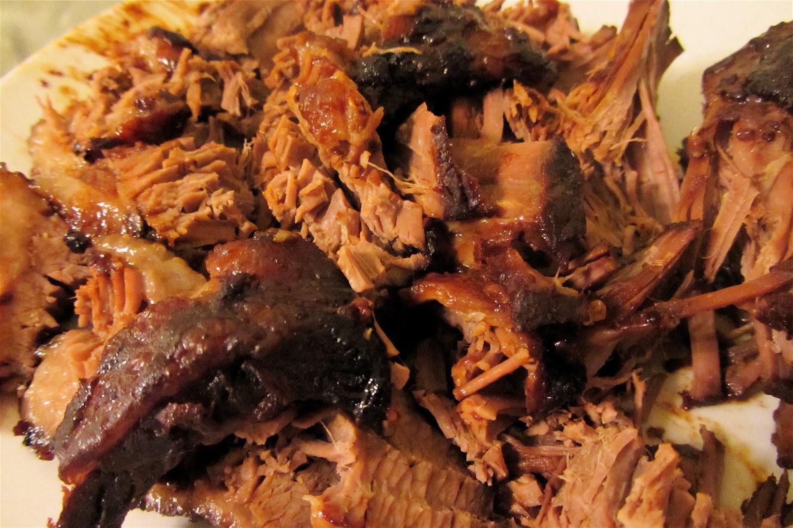 On Her Majesty's Secret Dinner Service Slow Cooked Texas Brisket