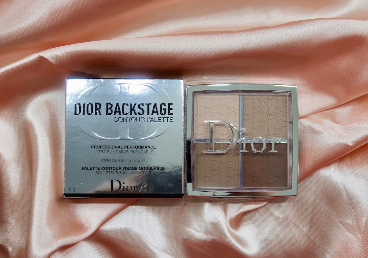 dior backstage contour palette review