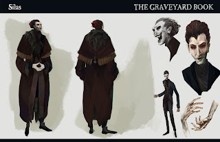Kate Radomski Illustration: The Graveyard Book - Cast