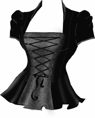 BlueBerry Hill Fashions: Gothic Corset Tops