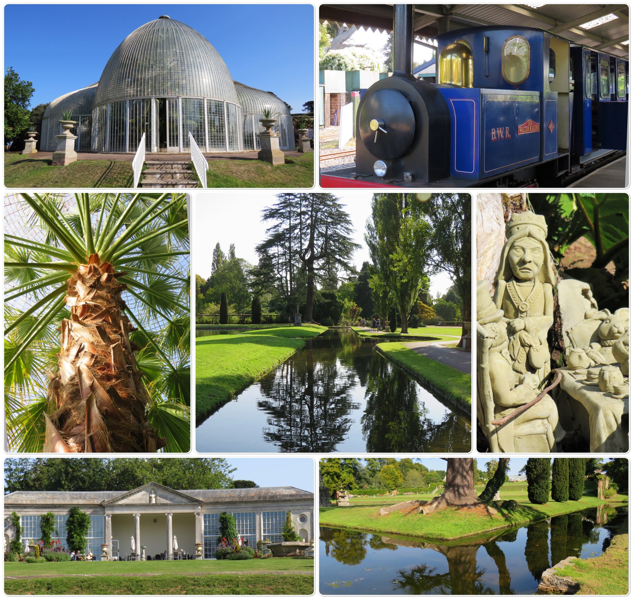 Places to see Bicton Park Botanical Gardens