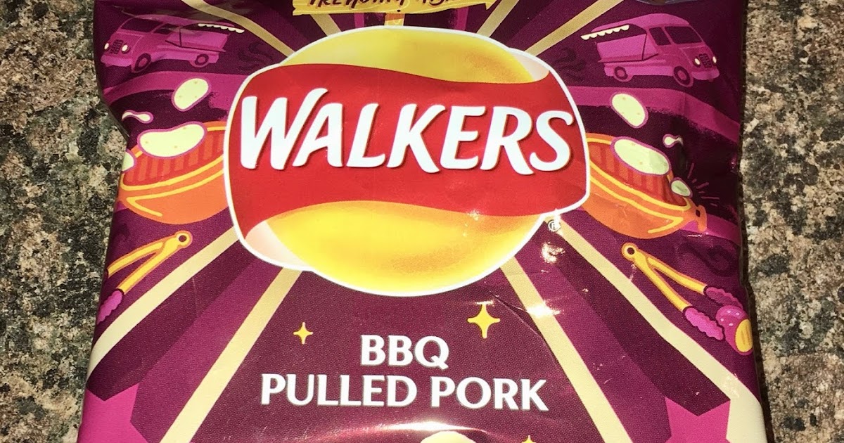 FOODSTUFF FINDS Walkers BBQ Pulled Pork (WH Smiths) By Cinabar