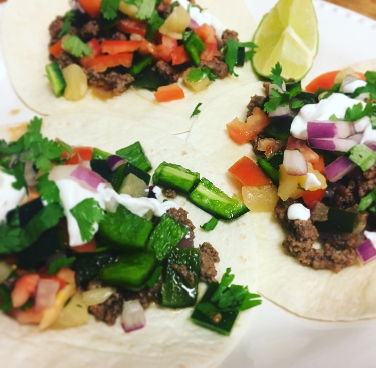 HelloFresh Pineapple Poblano Beef Tacos Review