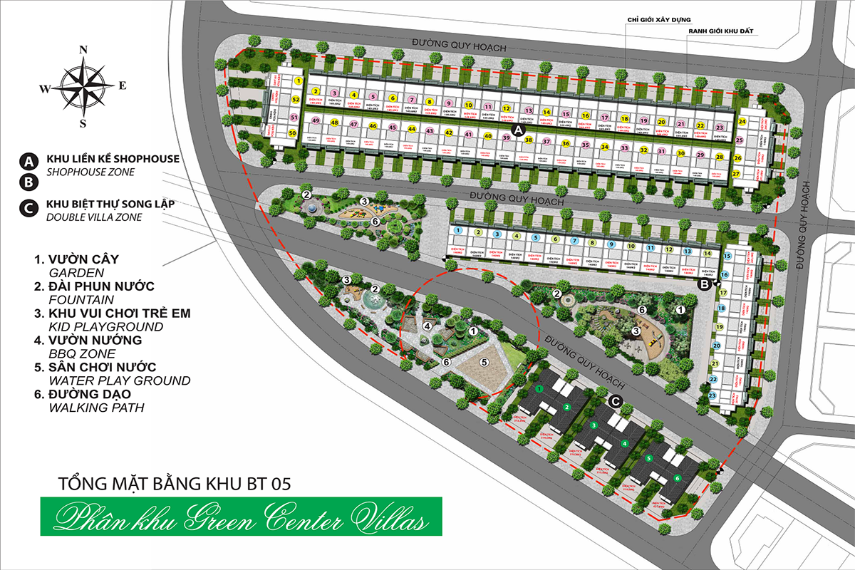 Biệt Thự Green Center Villas Biệt Thự Green Center Villas