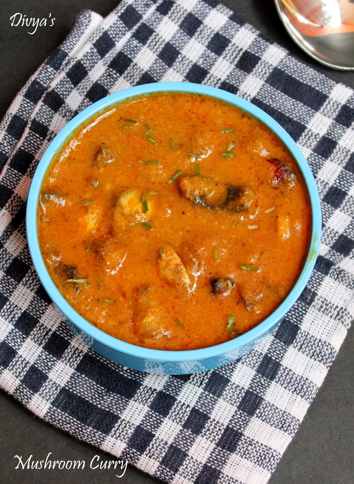 Easy Mushroom Curry / Mushroom Kulambu You Too Can Cook