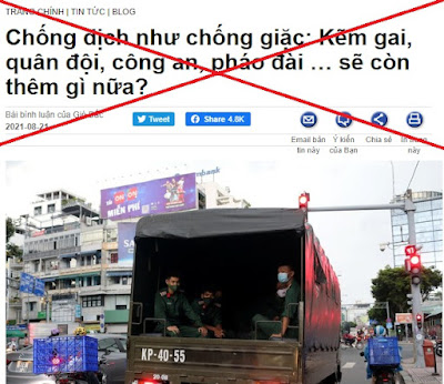 BÓC TRẦN CHIÊU TRÒ LỢI DỤNG DÂN CHỦ ĐỂ XUYÊN TẠC CÔNG TÁC PHÒNG, CHỐNG DỊCH COVID-19 Ở VIỆT NAM