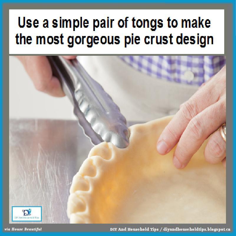 DIY And Household Tips Pie Crust Hack