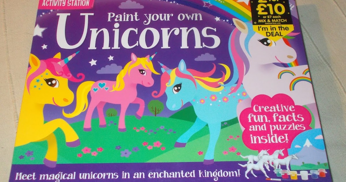 P is for Paint Your Own Unicorns Small Scale World