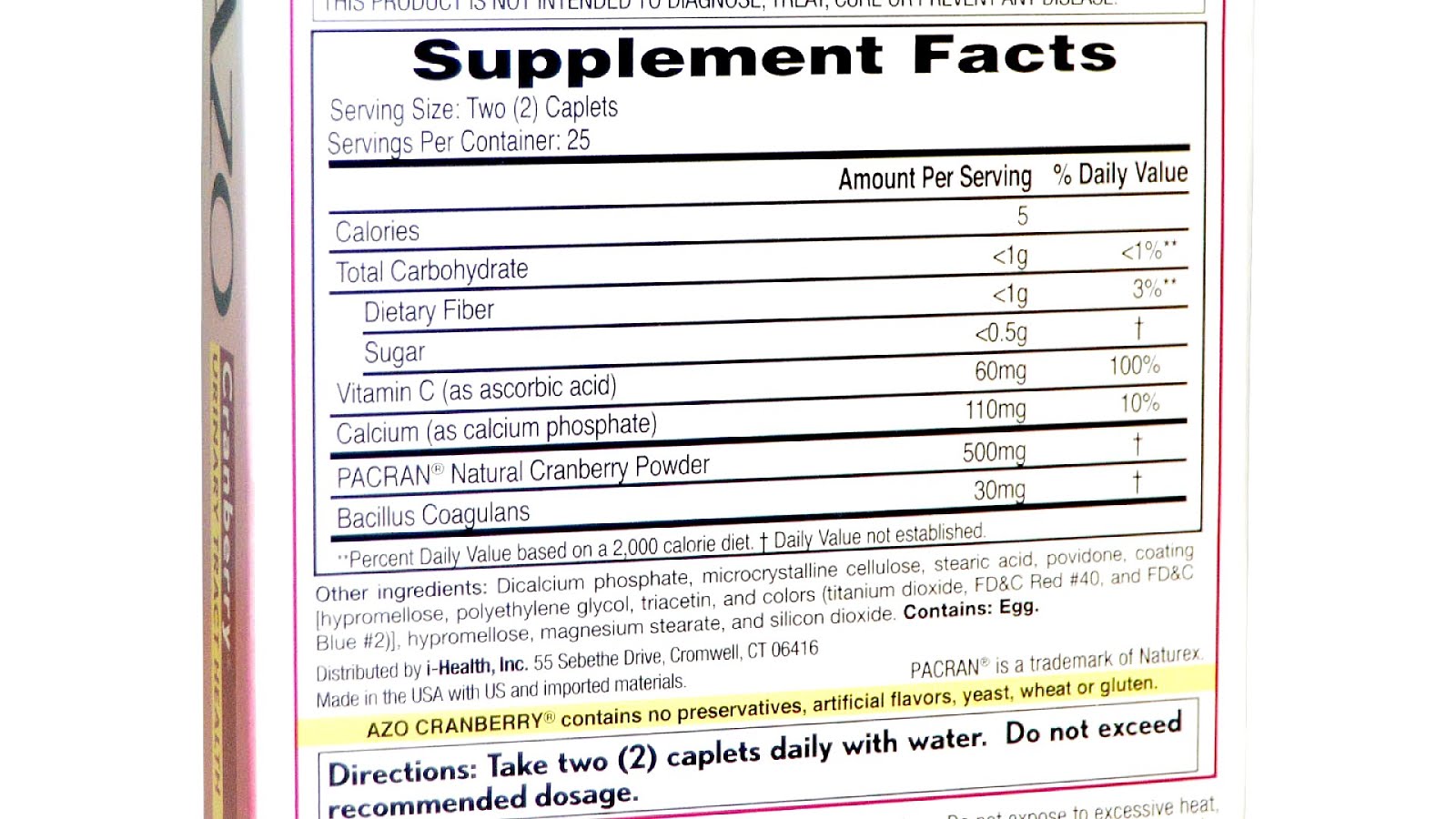 Azo Cranberry Pills Side Effects Effect Choices