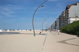 Zeedijk De Panne, België Zeedijk De Panne, België