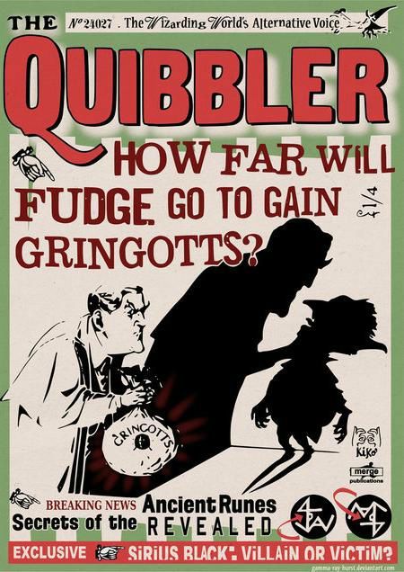 Collection et Créations Harry Potter: The Quibbler - à imprimer