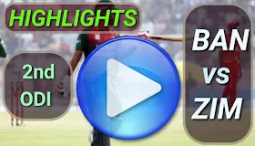 BAN vs ZIM 2nd ODI 2020