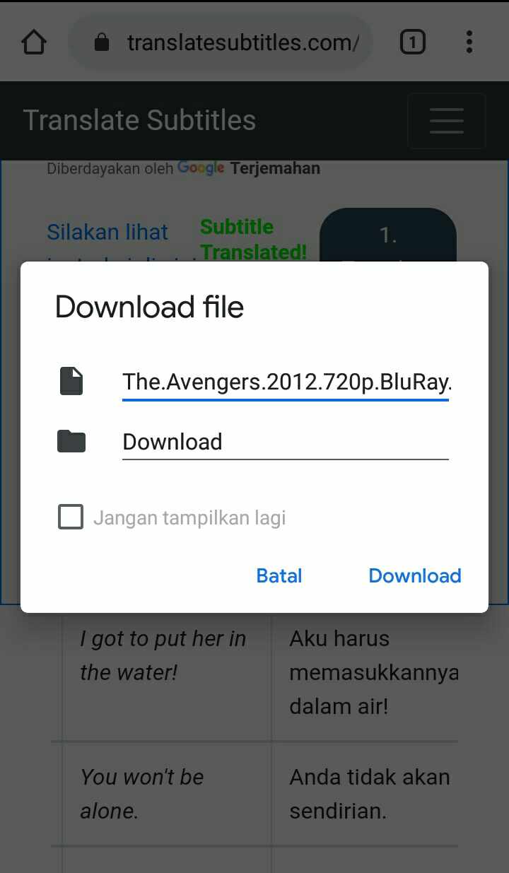 Cara Menerjemahkan Subtitle Otomatis Ke Bahasa Indonesia Secara Online Di Android Azizpedia