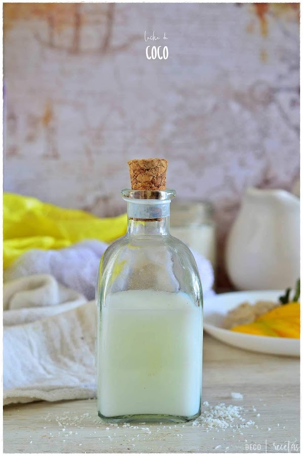 Leche de coco- Mango sticky rice recipe