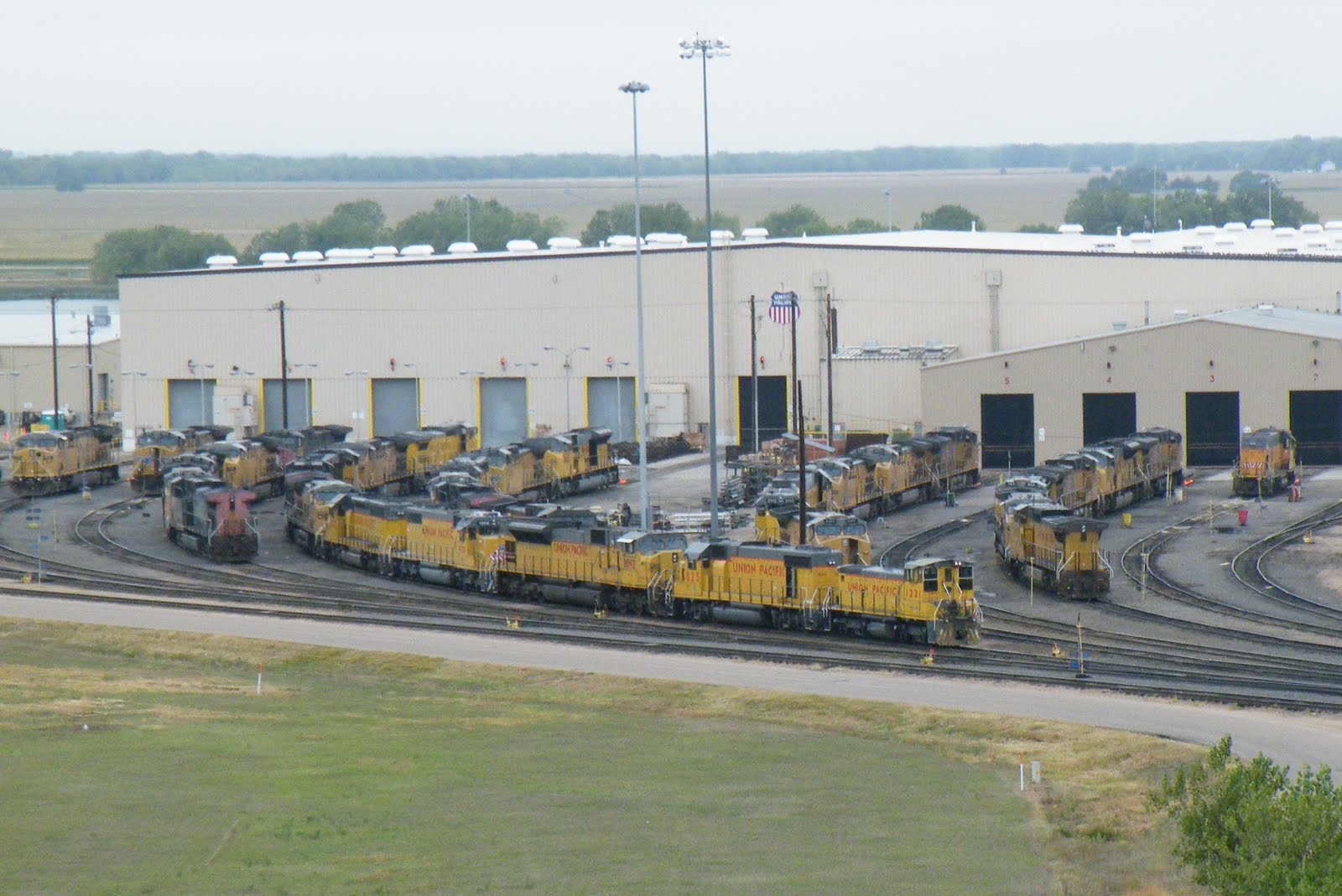 Camp Stanhope Trains, and the Bailey Train yard in North Platte, NE