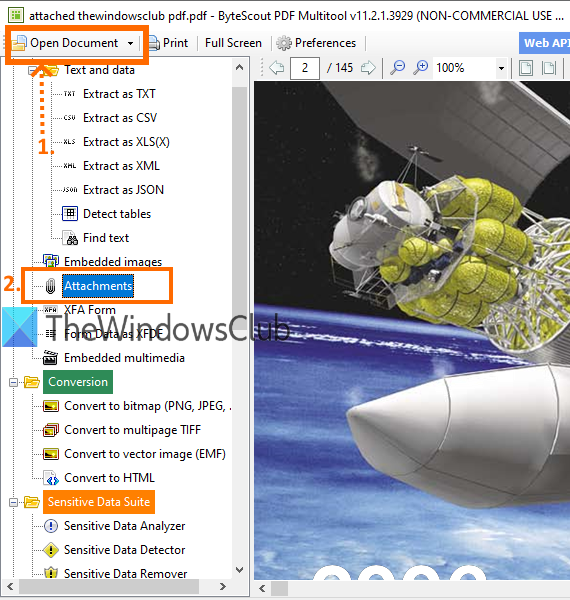 Software ByteScout PDF Multitool