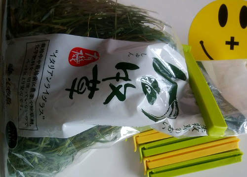 うさぎ用 使える100円均一 袋留クリップ うさぎ用 使える100円均一 袋留クリップ