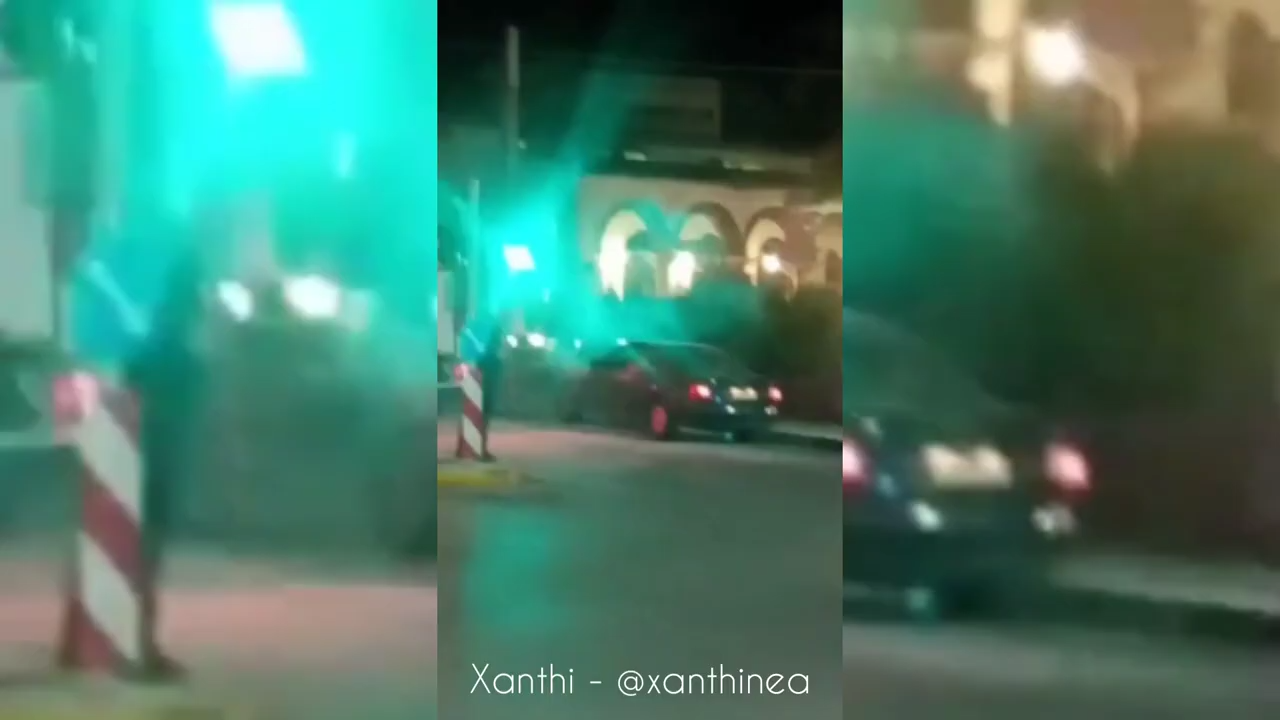 Φωτιά σε αυτοκίνητο στο κέντρο της Ξάνθης (+ΒΙΝΤΕΟ)