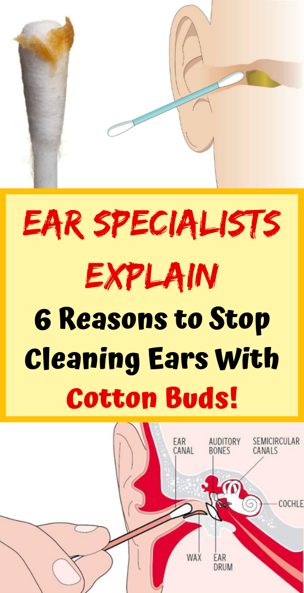 Ear Specialists Explain 6 Reasons to Stop Cleaning Ears With Cotton Buds!