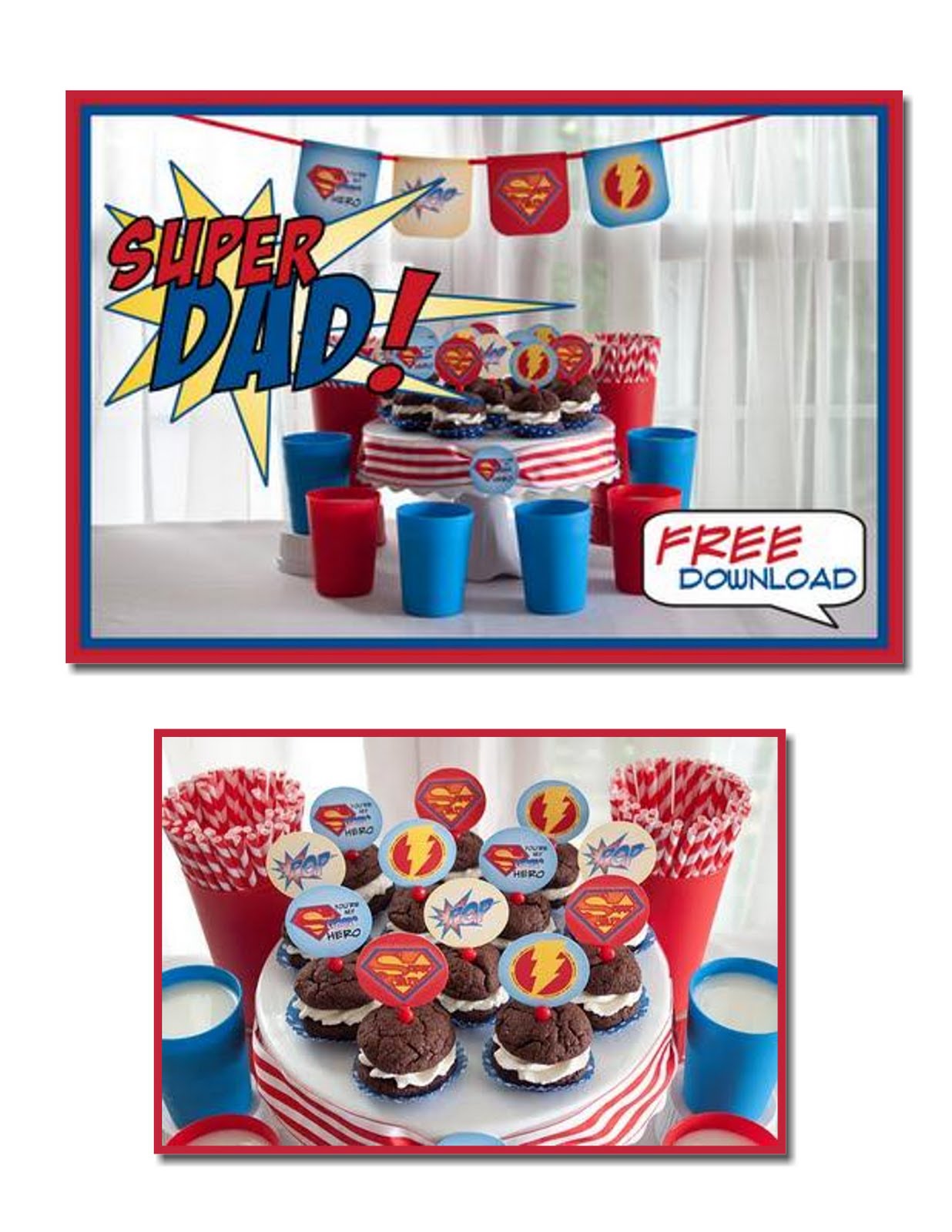 It s Written On The Wall Father s Day Party Super Dad Father s Day it-s-written-on-the-wall-father-s-day-party-super-dad-father-s-day