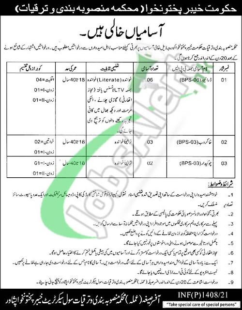 Jobs in Planning & Development Department KPK,Jobs in Peshawar 2021 April Jobs in Planning & Development Department KPK,Jobs in Peshawar 2021 April