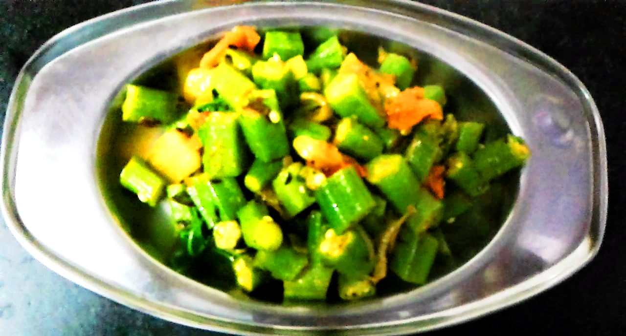 COOK EASY COOK DELICIOUS Bhindi fry / lady finger fry / Okra fry
