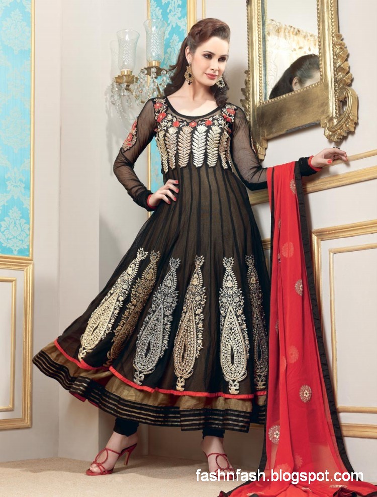 Fashion Glamour World Fok: Anarkali Umbrella Frocks-Anarkali Fancy Summer Eid Frock Clothes