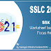SSLC Worksheet based on Focus Area 2021 by Samagra Shiksha Keralam(SSK)