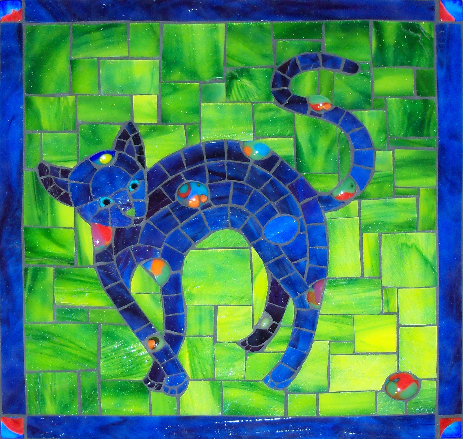 Мозаика. Кошка
