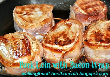 pork loin bacon and toothpicks, Three easy steps to make a mouthwatering dinner for your family