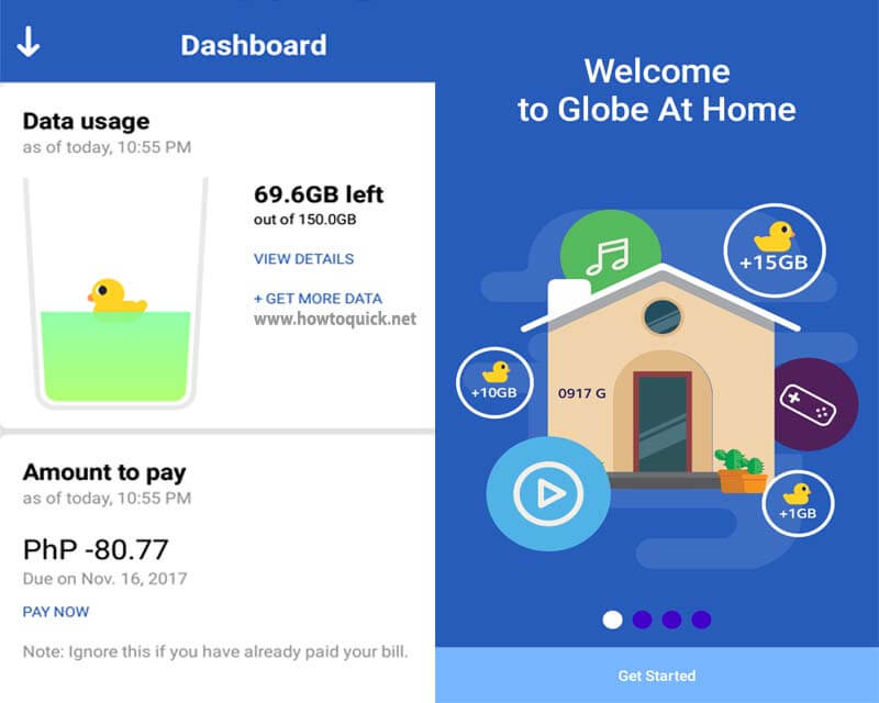check balance for globe