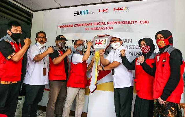 Hutama Karya Salurkan CSR Berupa Ambulance ke Cahaya Foundation